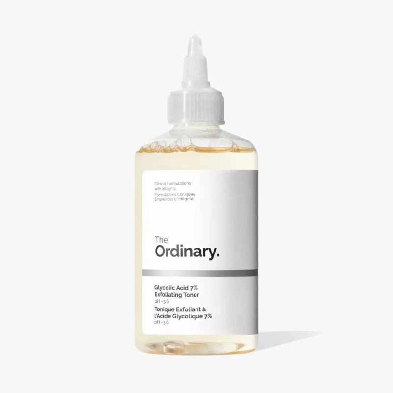 ذا اورديناري - محلول توننغ بحمض الجليكوليك 7 لتفتيح البشرة 240مل